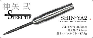 SHIN-YA2 STEEL TIP MODEL